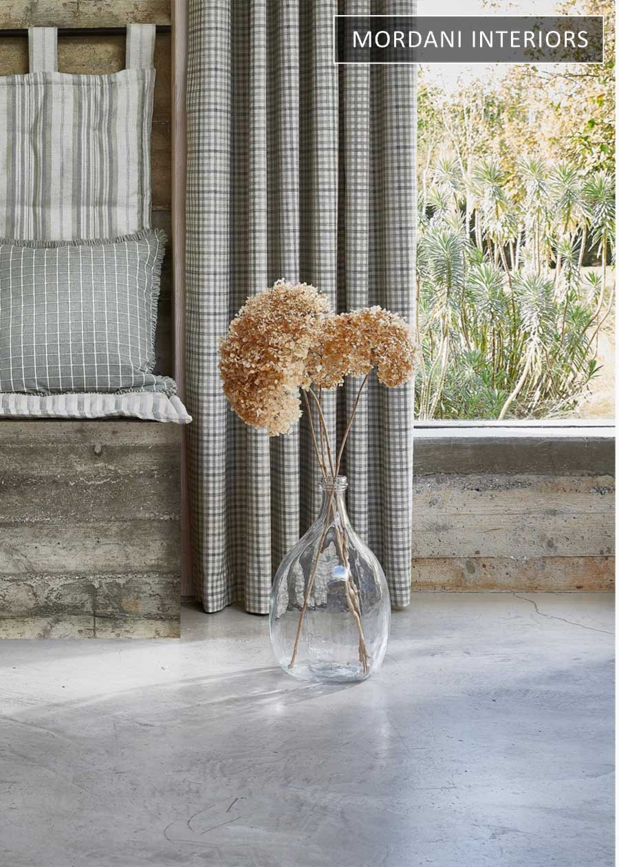 Natural Cottons & Borders DDecor Curtain