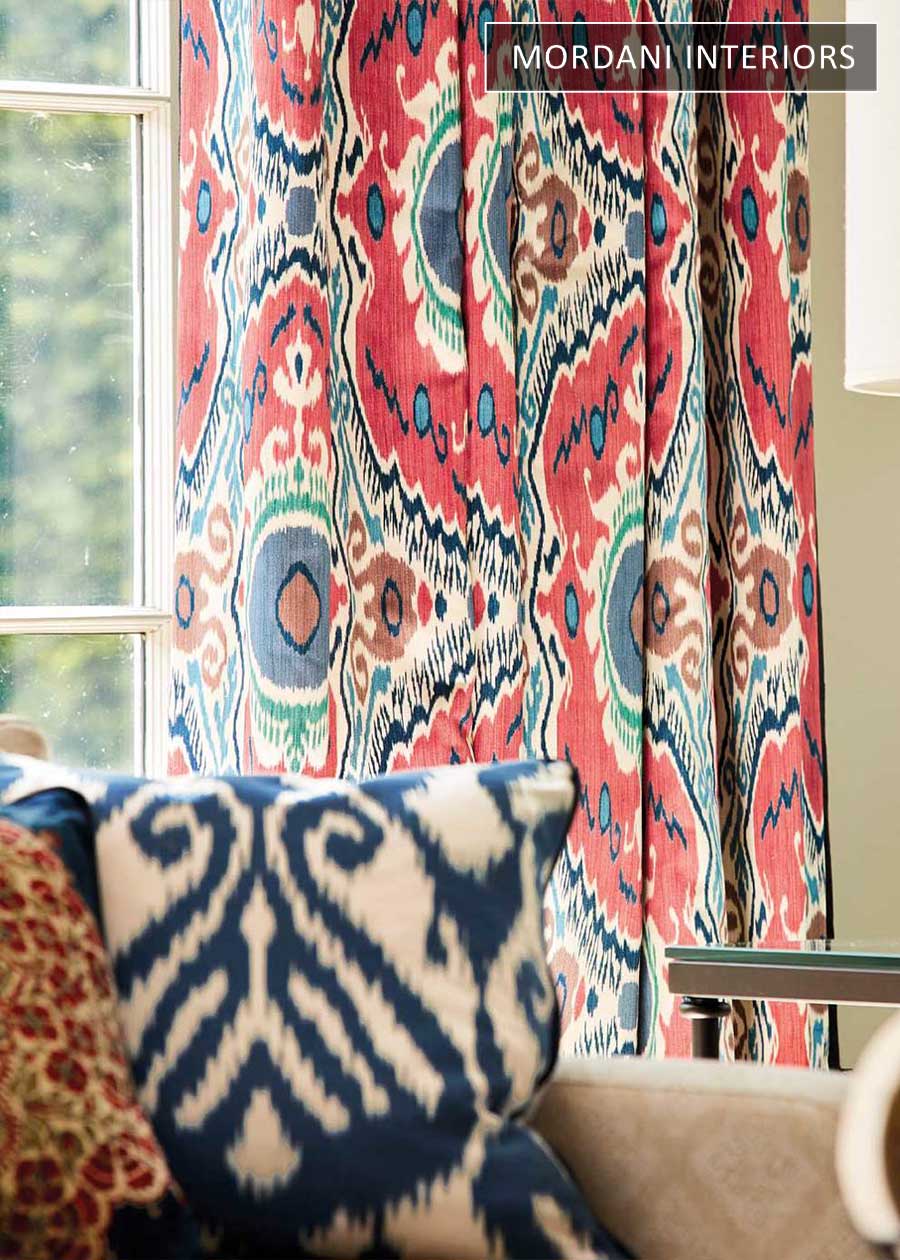Bohemian Vibrant Cotton Curtains