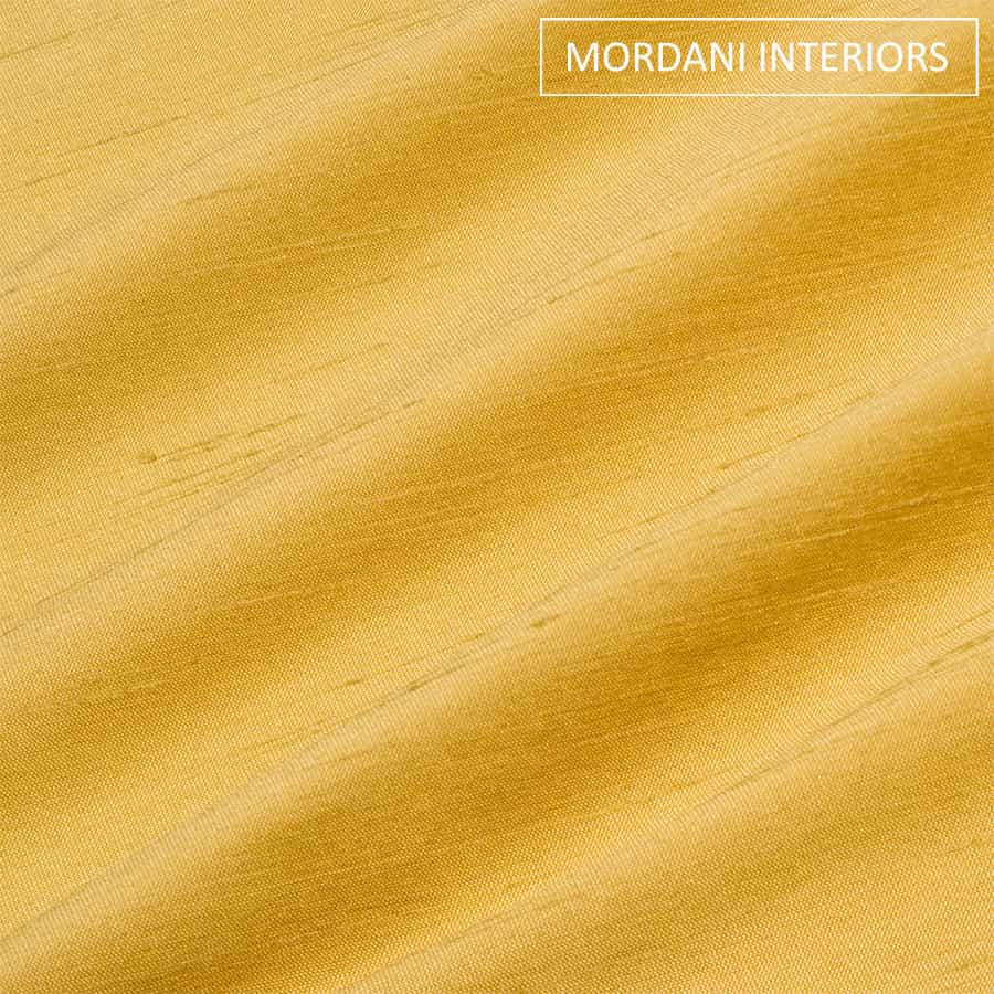Corn Yellow Silk Curtain and Drapes