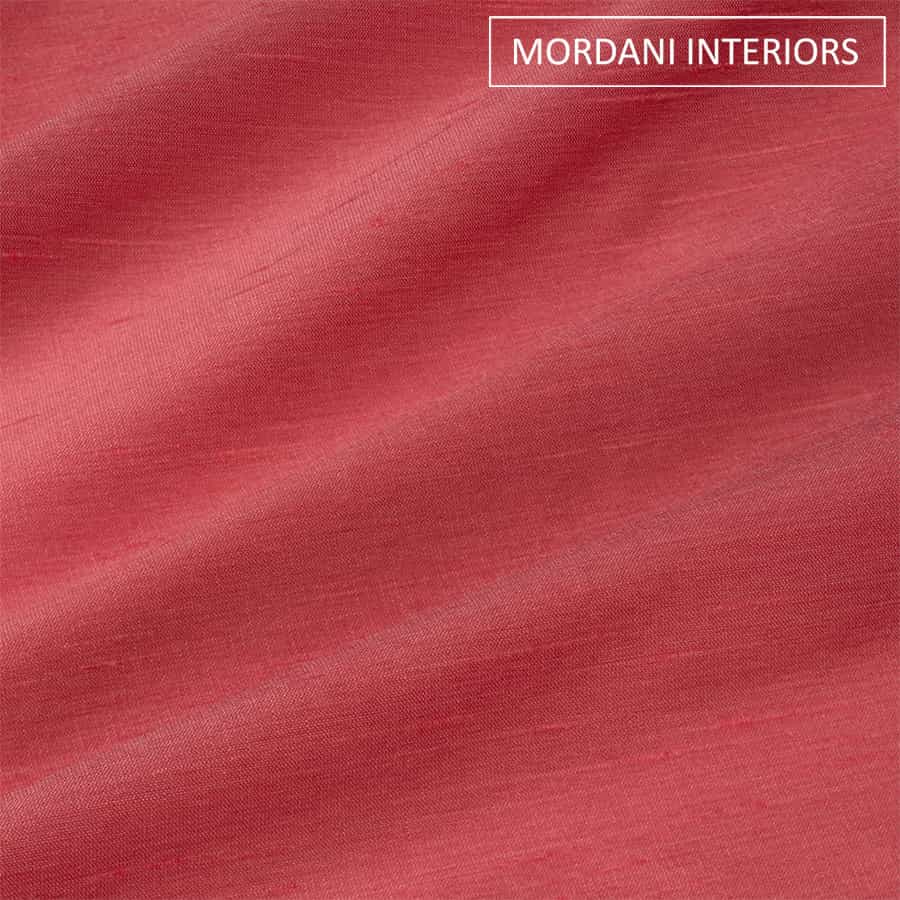 Soft Red Silk Curtain And Drapes