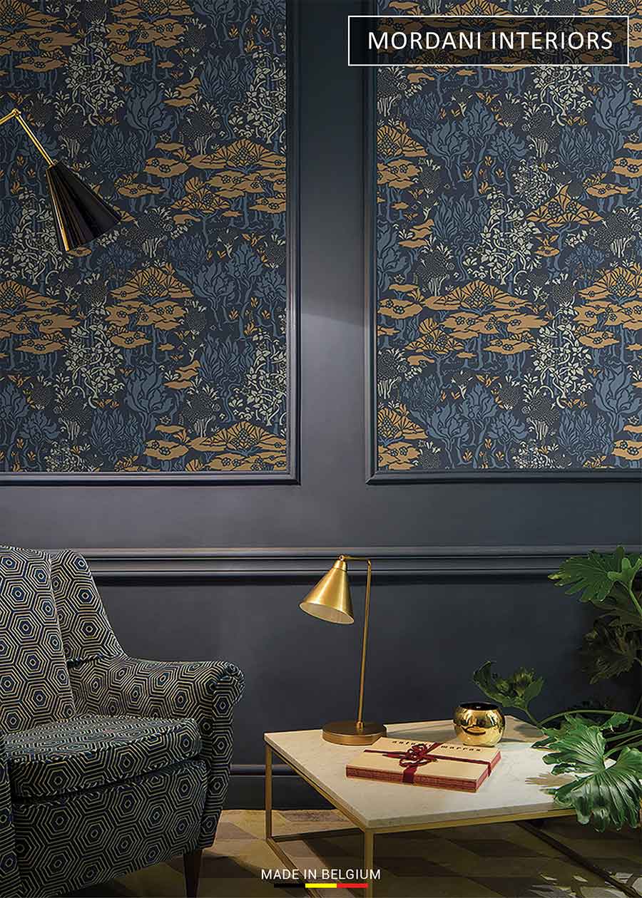 Designer Floral Wallpaper 