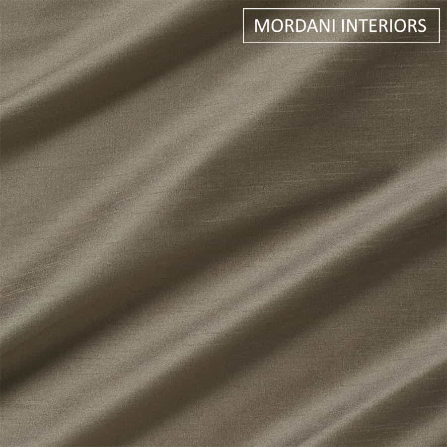 Pebble Grey Silk Curtain and Drapes