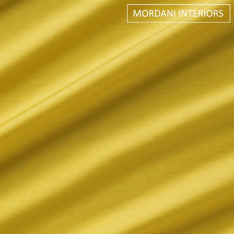  Yellow Silk Curtain and Drapes