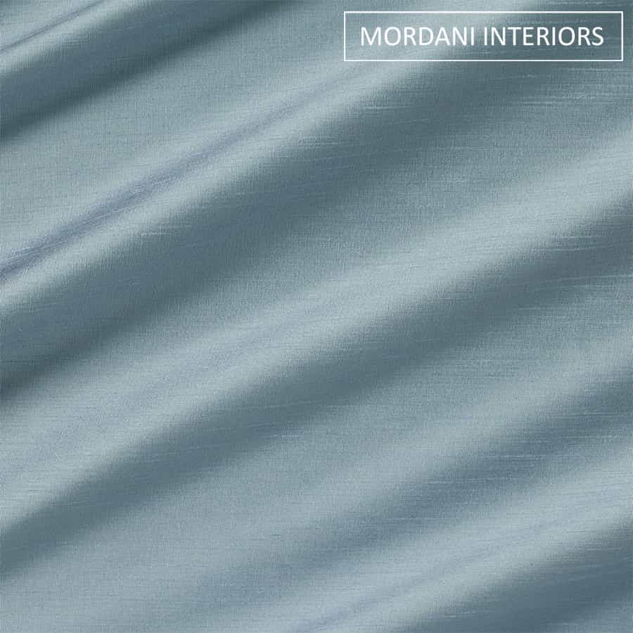 Steel Silver Silk Curtain and Drapes