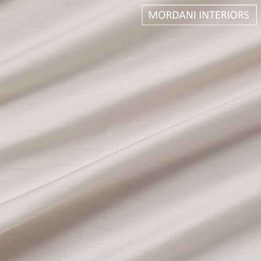 Linen Cream Silk Curtain and Drapes