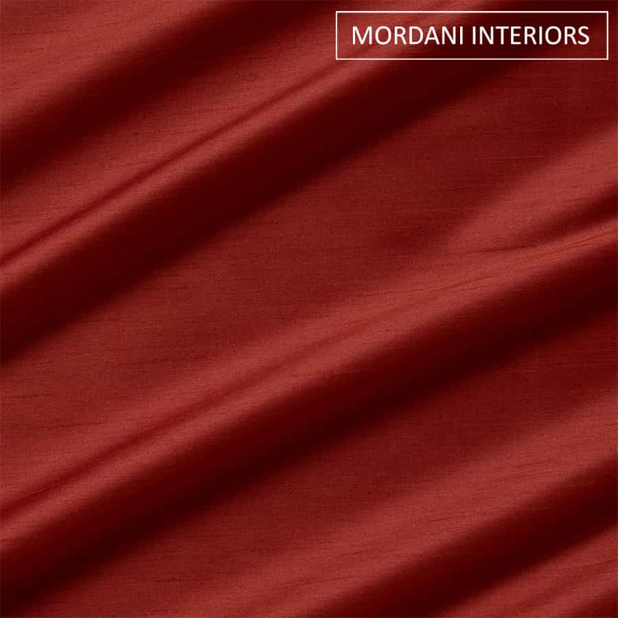 Dark Red Silk Curtain and Drapes