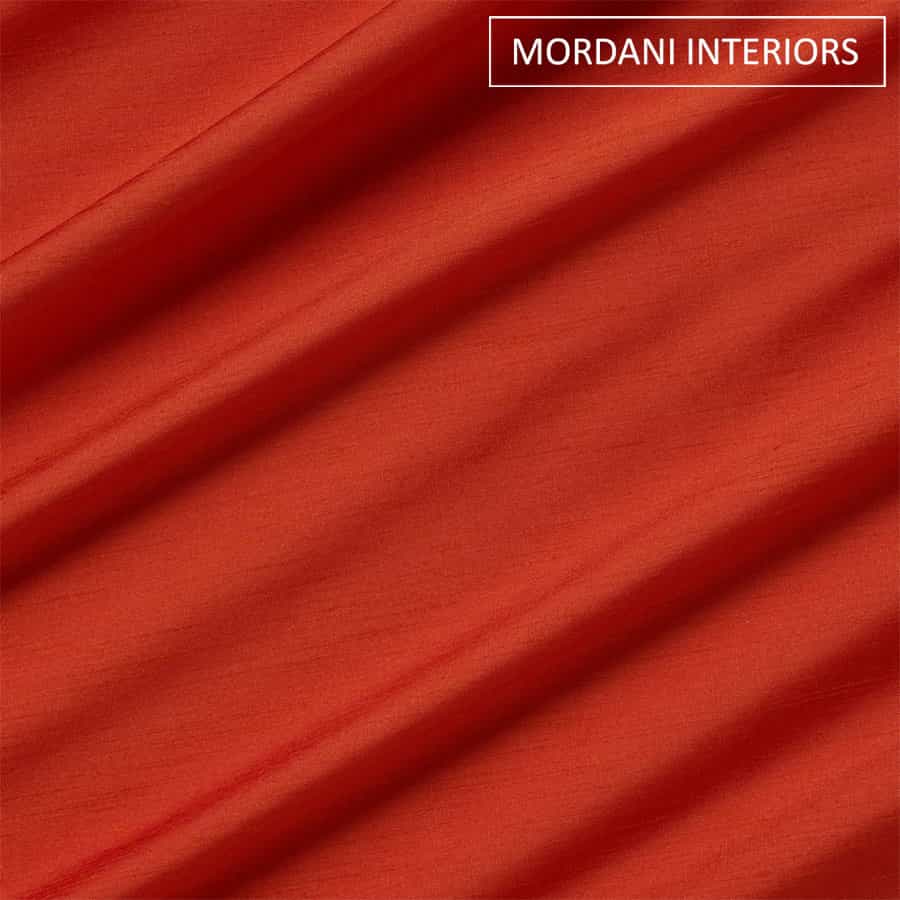 Red Silk Curtain and Drapes