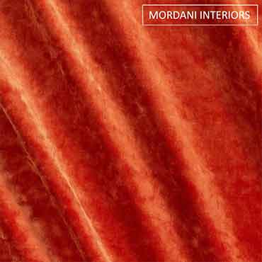 Orange Winchester Velvet Upholstery Fabric