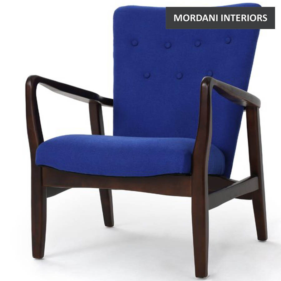 Aseeda Blue Arm Chair
