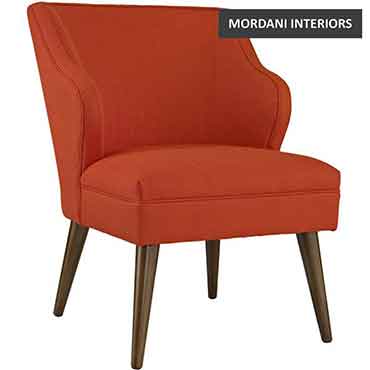 Borealis Orange Arm Chair