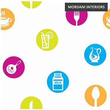 CK—002 Kitchen Printed Roller Blinds