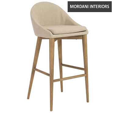 Colma Solid Wood Bar Stool