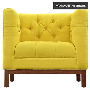 Cypress Yellow Lounge Chair