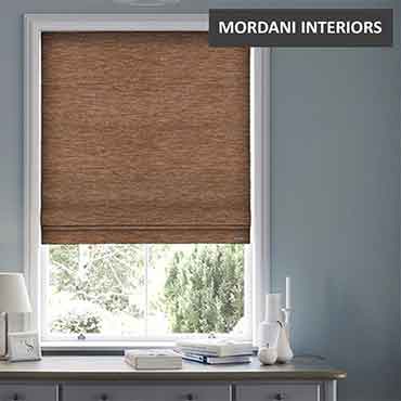 Gingerbread Roman Blind