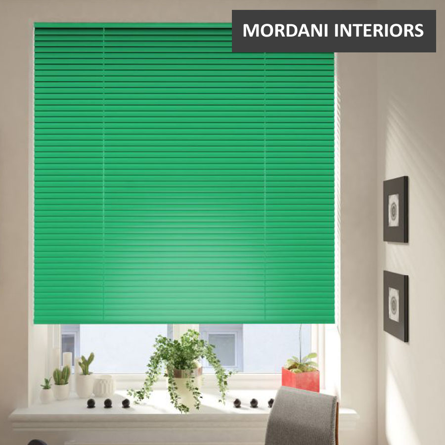 Green Aluminium Venetian Blind