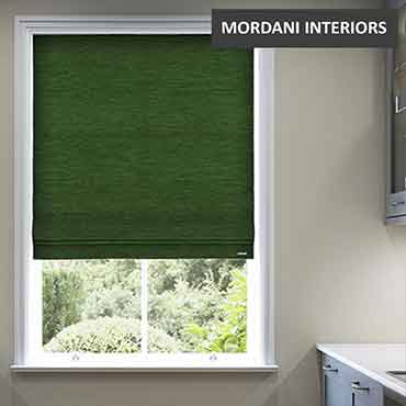 Green Roman Blind