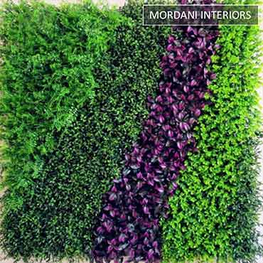 Purple Mix Leaves Designer Tile MIGW-070-OD