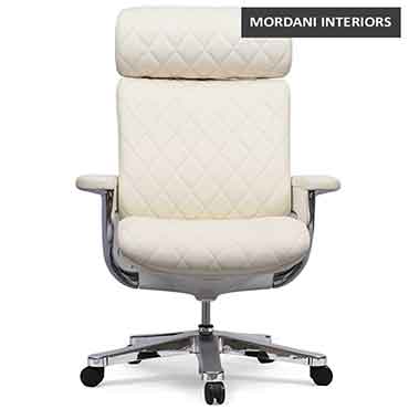 Honora High Back 100% Genuine Leather Chair
