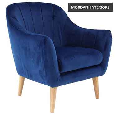 Jonsberg Blue Lounge Chair