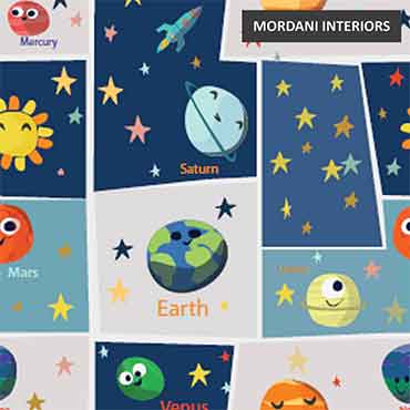 KD—015 Kids Printed Roller Blinds