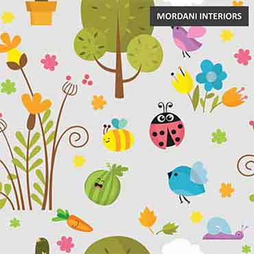 KD—018 Kids Printed Roller Blinds