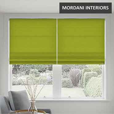 Light Green Roman Blind