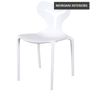 Dragonfly White Cafe Chair