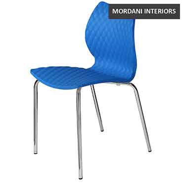 Crystalite Blue Cafe Chair