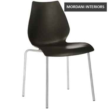 Maui Replica Black Cafe Chair