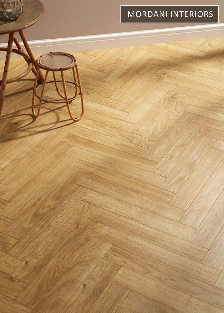 Mount Makalu Herringbone wood floors 