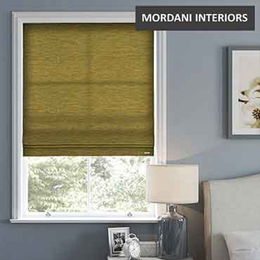 Olive Roman Blind
