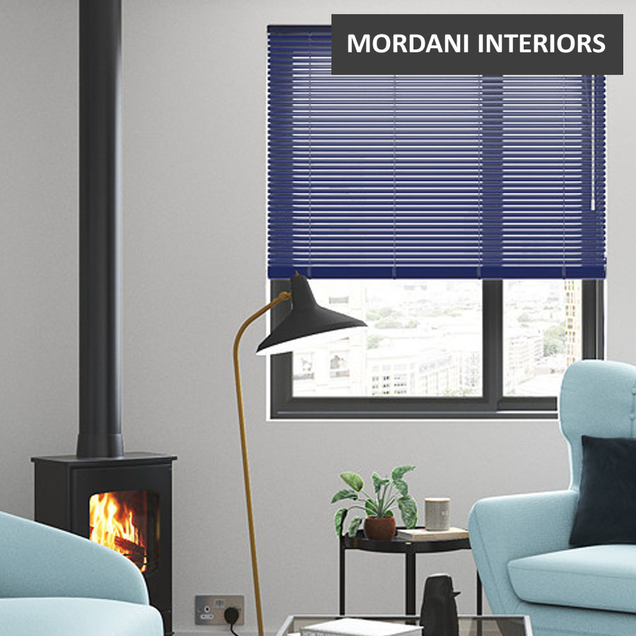 Royal Blue Aluminium Venetian Blind