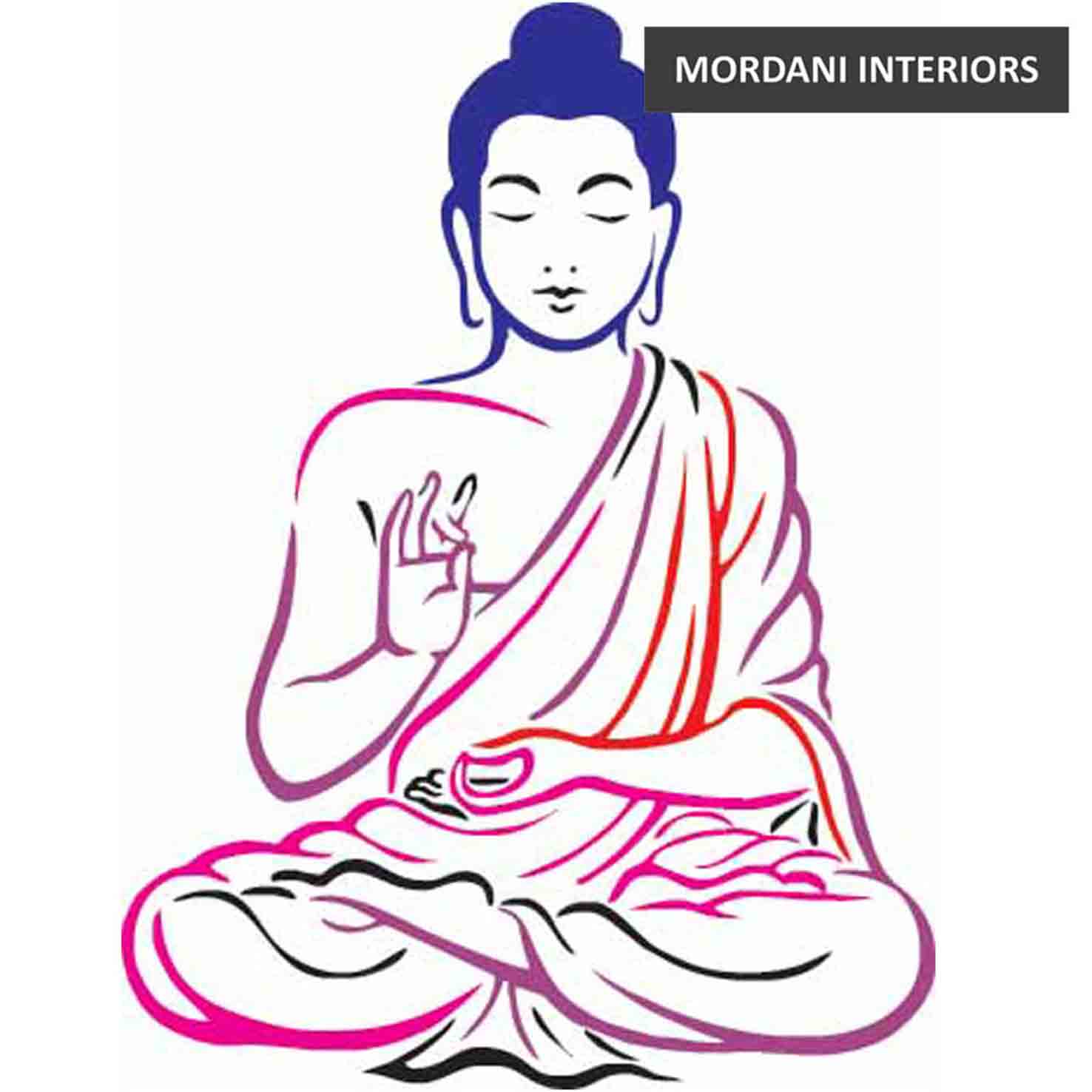 SPL—002—B Spiritual Printed Roller Blinds