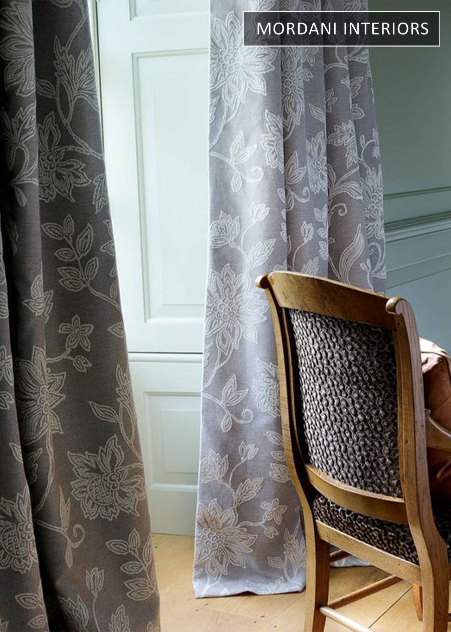 Thick Cotton Embroidered Curtain