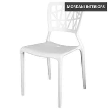 White Viento Replica Cafe Chair