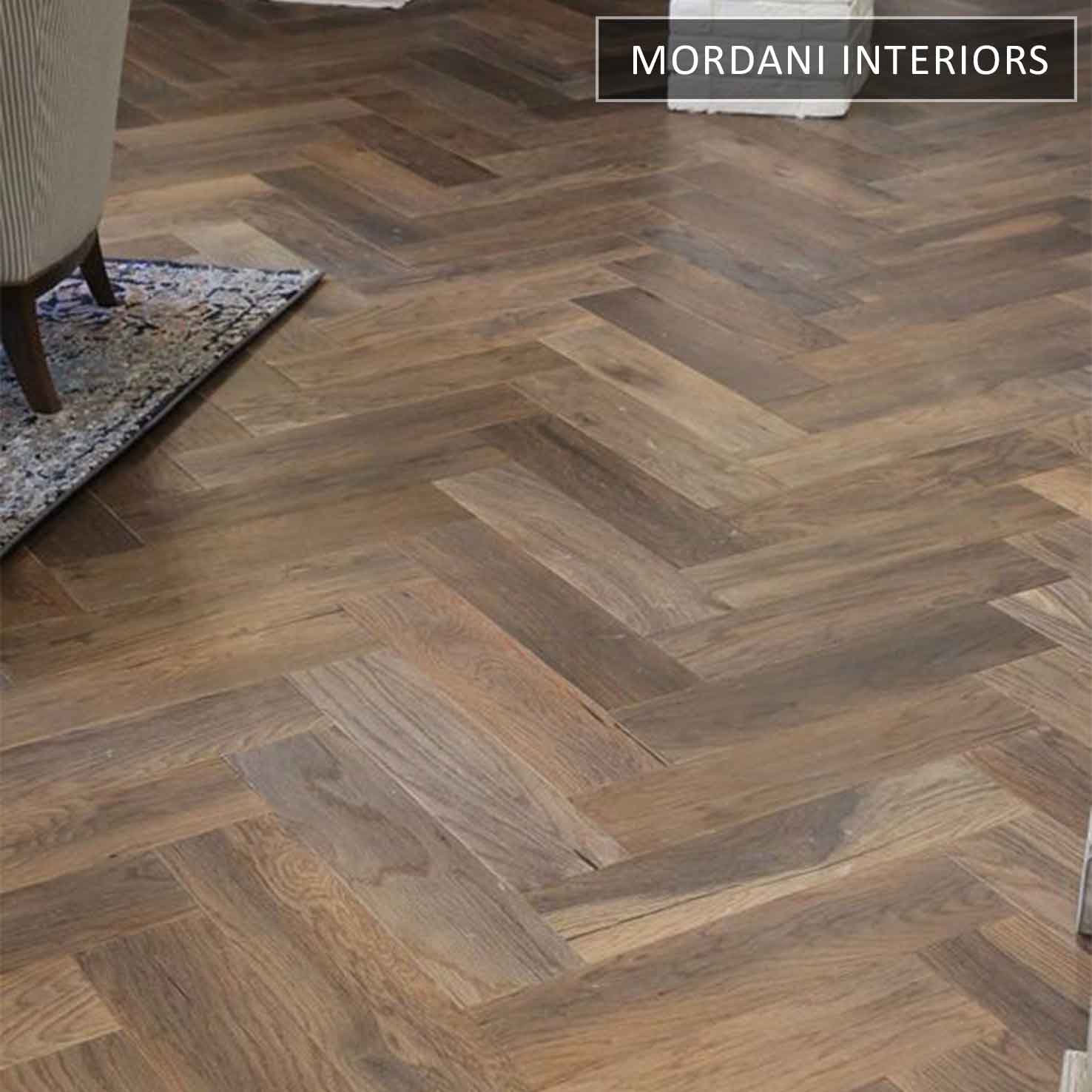 Walnut Premium Herringbone wood floors