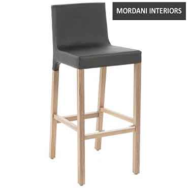 Wingman Solid Wooden Bar Stool