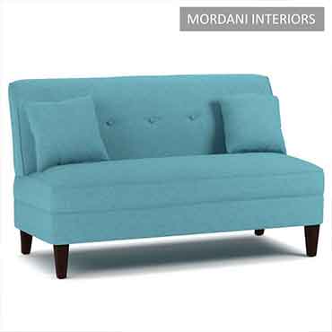 Akerbar 2 Seater Blue Designer Sofa