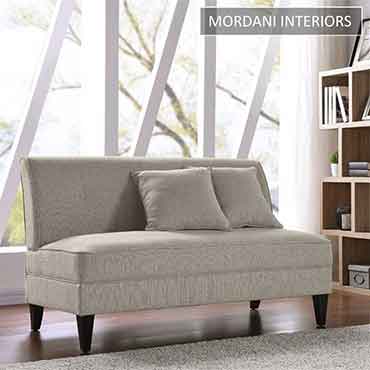 Akerbar 2 Seater Tan Designer Sofa