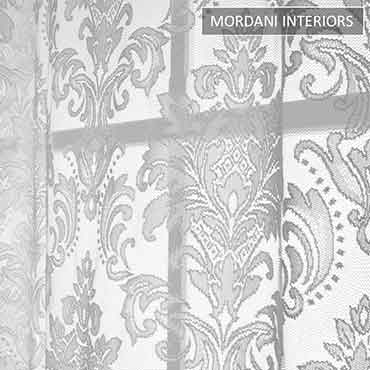 Ash Damask Sheer Curtain