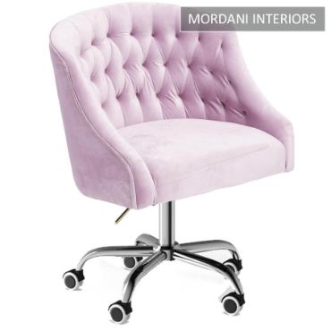 Ashington Baby Pink Designer Chair