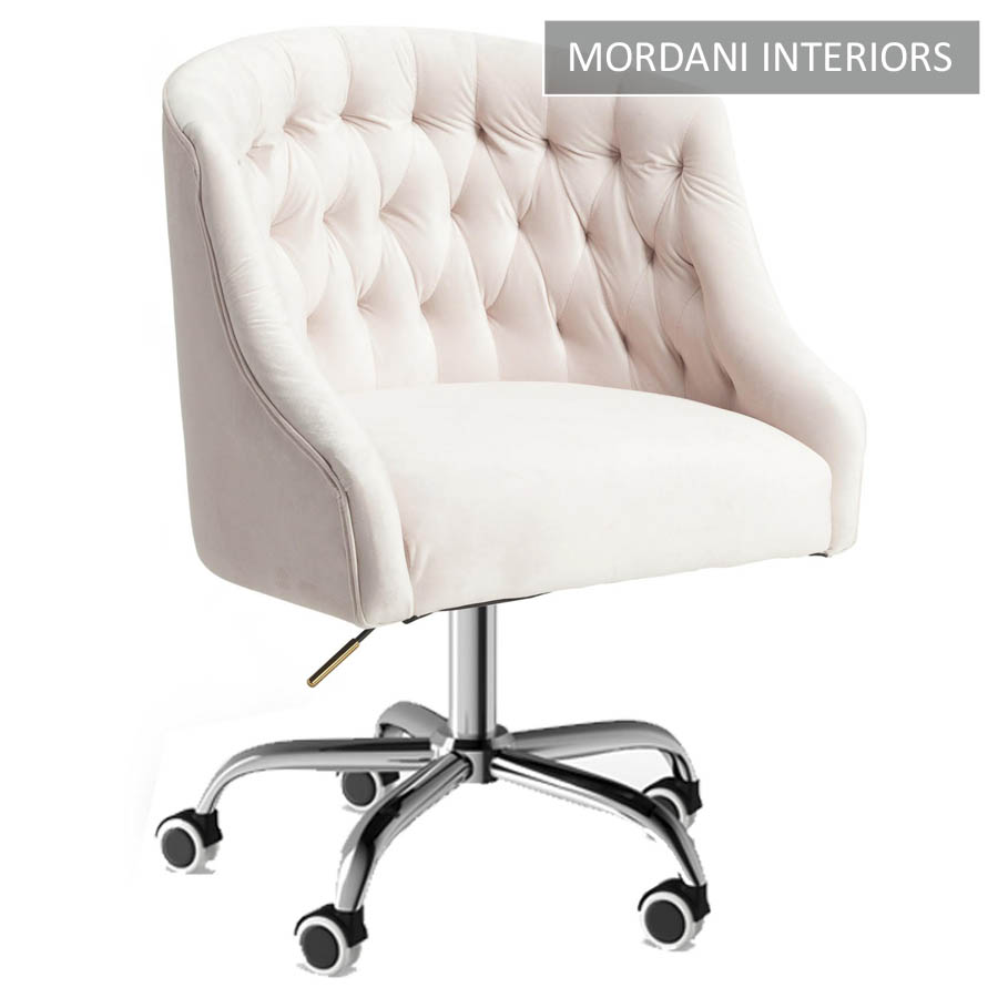 Ashington White Designer Chair