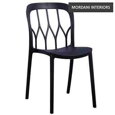 Bloom Black Cafe Chair