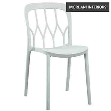 Bloom White Cafe Chair