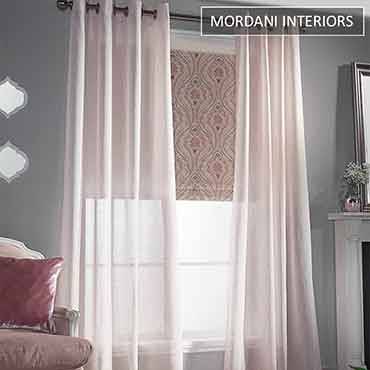 Blush Pink Sheer Curtain
