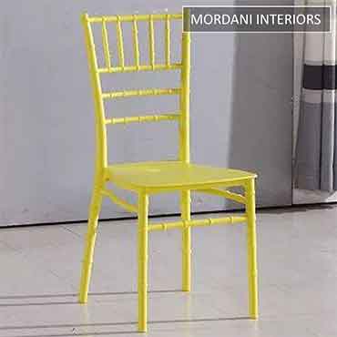 Brit Yellow Cafe Chair