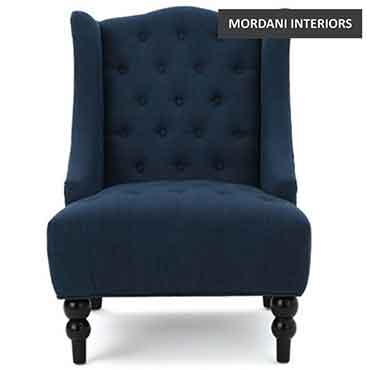 Cardiff Blue Accent Chair