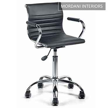 Castel Revolving With Arms Compact Bar Stool