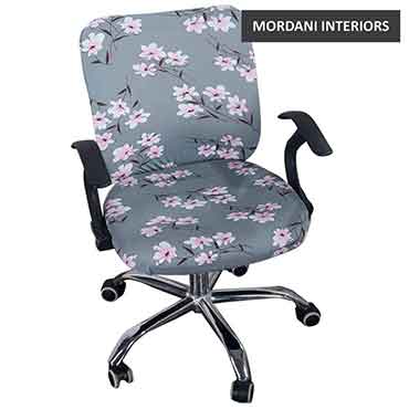 Gibson Light Grey Floral Kids Chair
