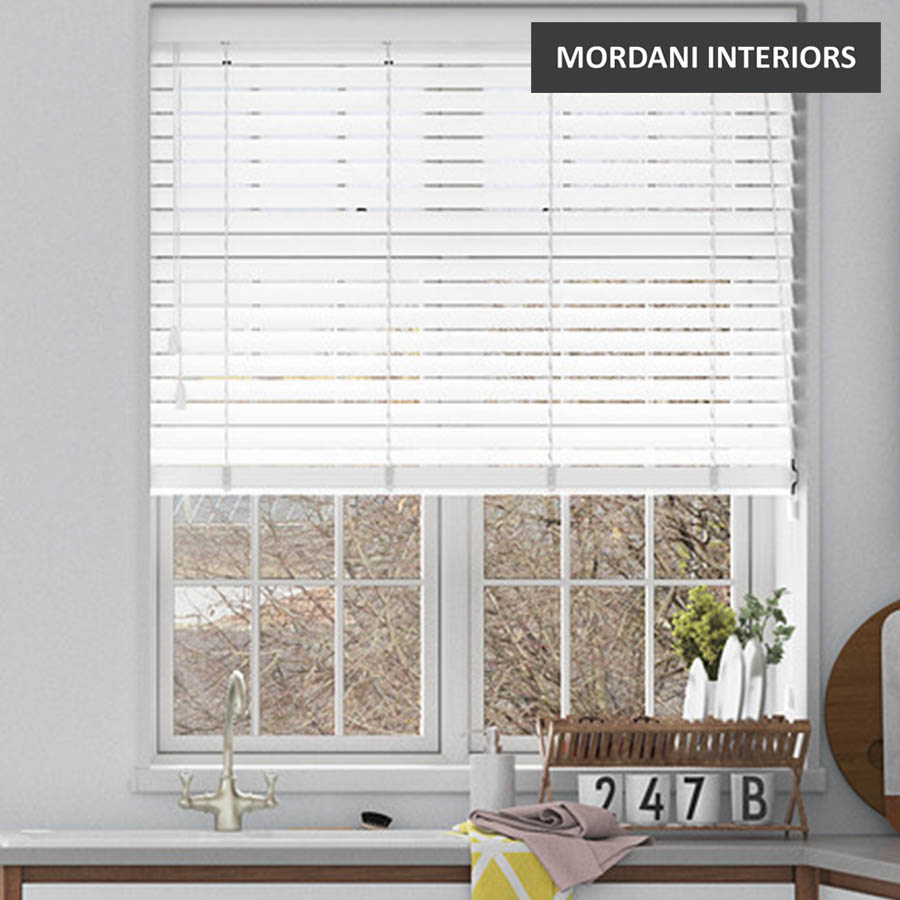Cloud Wooden Venetian Blind